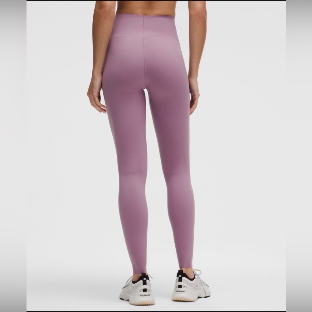 NWT Lululemon Athletica Glow Up Lavender Lux High-Waisted Leggings 28" - Picture 4 of 6